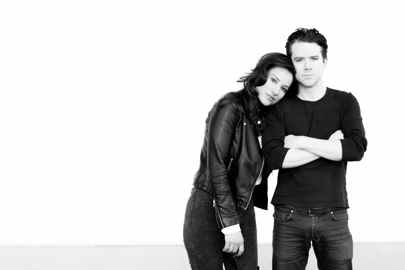 America Olivo and Christian Campbell